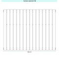 Immagine di Irsap PIANO 2 VERTICALE Radiatore 16 elementi L.90,4 P.4,6 H.202 cm, colore grigio manhattan finitura lucido Cod.03 PI220201603IR01A01
