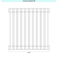 Immagine di Irsap SAX 2 VERTICALE Radiatore 10 elementi L.40 P.8 H.200 cm, colore quartz 2 finitura ruvido Cod.2C SX22000102CIR01A01