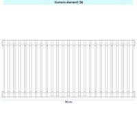 Immagine di Irsap SAX 2 VERTICALE Radiatore 24 elementi L.96 P.8 H.53 cm, colore bianco standard finitura lucido Cod.01 SX205302401IR01A01