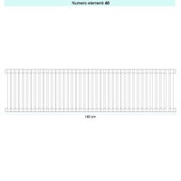 Immagine di Irsap SAX 2 VERTICALE Radiatore 40 elementi L.160 P.8 H.53 cm, colore quartz 1 finitura ruvido Cod.1C SX20530401CIR01A01