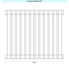 Immagine di Irsap SAX VERTICALE Radiatore 12 elementi L.48 P.5,5 H.50 cm, colore bianco standard finitura lucido Cod.01 SX105001201IR01A01