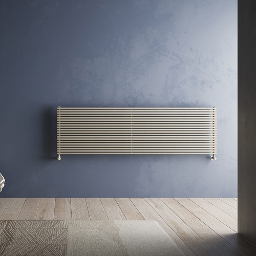 Immagine di Irsap ARPA 18 ORIZZONTALE Radiatore 20 elementi L.122 P.4,6 H.54,1 cm, colore blu baltico finitura opaco Cod.1P A181220201PIR01H01