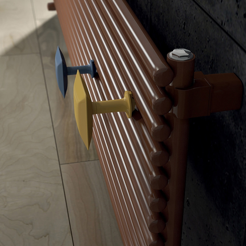 Immagine di Irsap ARPA 23 ORIZZONTALE Radiatore 6 elementi L.65 P.5 H.19,8 cm, colore quartz 2 finitura ruvido Cod.2C SI10650062CIR01H01