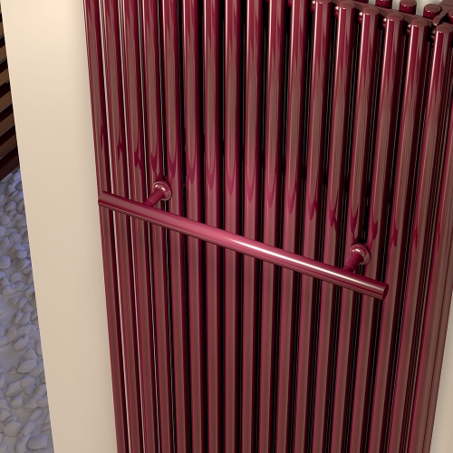 Immagine di Irsap ARPA 23_2 VERTICALE Radiatore 24 elementi L.81 P.7 H.202 cm, colore bianco finitura opaco Cod.J8 SI2202024J8IR01A01