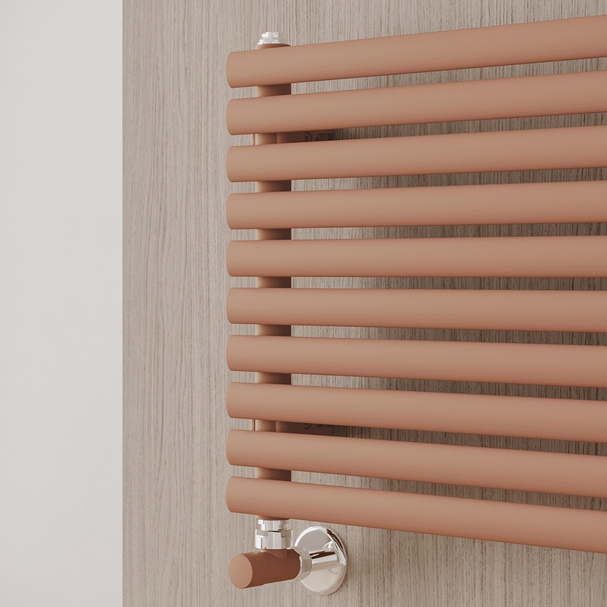 Immagine di Irsap ELLIPSIS 30_H Radiatore 4 elementi L.53 P.4,4 H.16 cm, colore bianco standard finitura lucido Cod.01 HE105300401IR01H01