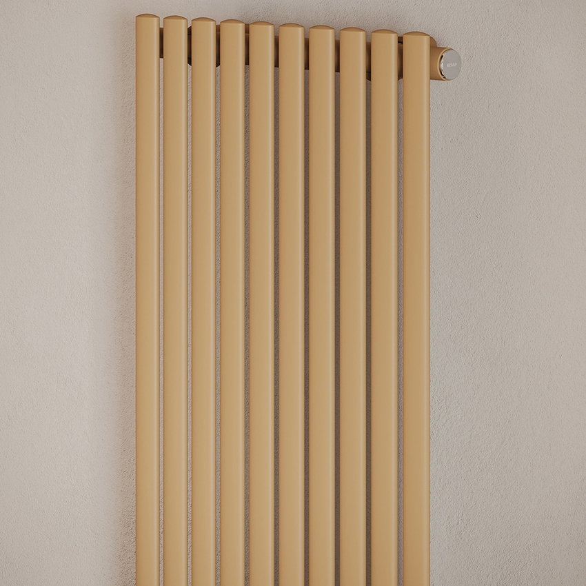 Immagine di Irsap ELLIPSIS 30_V Radiatore 4 elementi L.16 P.4,4 H.53 cm, colore bianco standard finitura lucido Cod.01 HE105300401IR01A01