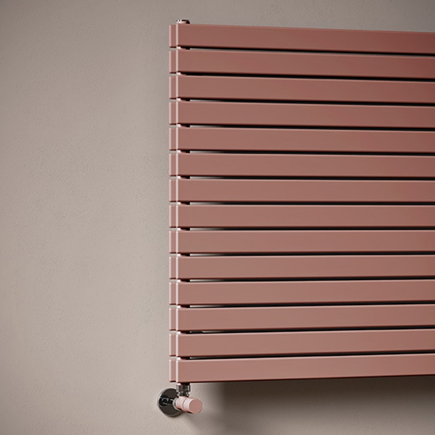 Immagine di Irsap PIANO 2 ORIZZONTALE Radiatore 24 elementi L.152 P.4,6 H.135,2 cm, colore bianco standard finitura lucido Cod.01 PI215202401IR01H01