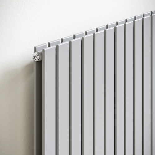 Immagine di Irsap PIANO 2 VERTICALE Radiatore 16 elementi L.90,4 P.4,6 H.182 cm, colore grigio titanio metallizzato finitura lucido Cod.L3 PI2182016L3IR01A01