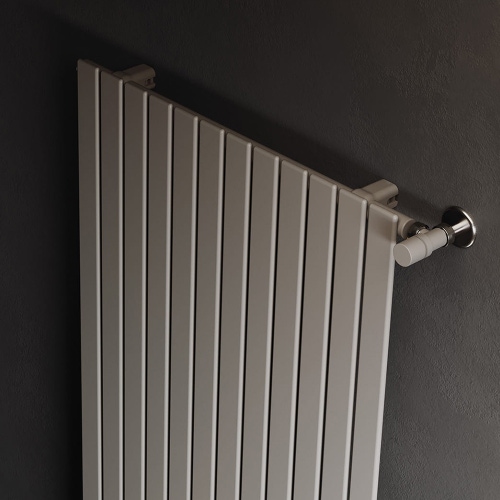 Immagine di Irsap PIANO VERTICALE Radiatore 6 elementi L.34,4 P.3,8 H.122 cm, colore grigio manhattan finitura lucido Cod.03 PI112200603IR01A01
