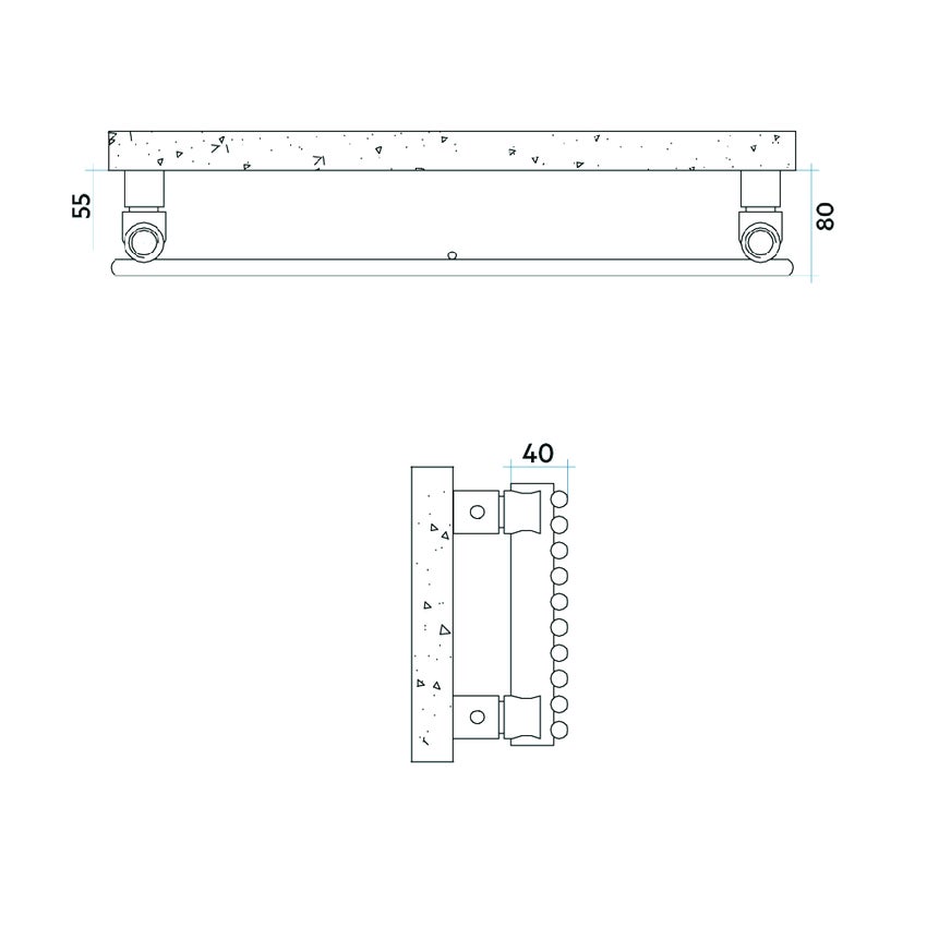 Immagine di Irsap ARPA 12 ORIZZONTALE Radiatore 14 elementi H.25,6 L.87 P.4 cm, colore bianco standard finitura lucido Cod.01 A1208701401IR01H
