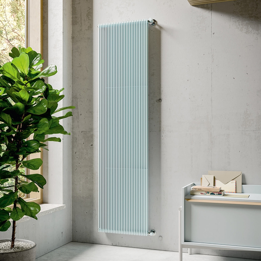 Immagine di Irsap ARPA12_2 VERTICALE Radiatore 4 elementi H.92 L.7,6 P.5 cm, colore bianco standard finitura lucido Cod.01 A2209200401IR01A01