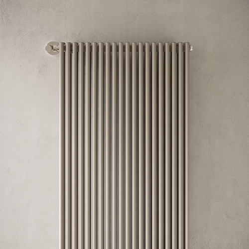 Immagine di Irsap ARPA18_2 VERTICALE Radiatore 26 elementi, H.182 L.70,3 P.6,2 cm, colore bruno tabacco finitura ruvido Cod.1B A281820261BIR01A