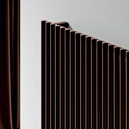 Immagine di Irsap ARPA23 VERTICALE Radiatore 22 elementi, H.202 L.74,2 P.5 cm, colore nero finitura opaco Cod.K1 SI1202022K1IR01A