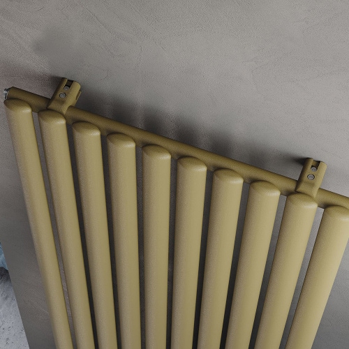 Immagine di Irsap ELLIPSIS_V radiatore verticale 20 elementi H.70 L.120 P.5,3 cm, colore bianco perla finitura ruvido Cod.16 TL107002016IR01A