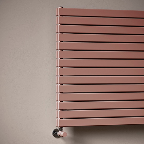 Immagine di Irsap PIANO 2 ORIZZONTALE Radiatore 22 elementi H.124 L.122 P.4,6 cm, colore bianco standard finitura lucido Cod.01 PI212202201IR01H