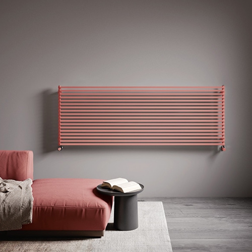 Immagine di Irsap SAX2 ORIZZONTALE Radiatore 22 elementi, H.88 L.53 P.8 cm, colore bianco standard finitura lucido Cod.01 SX205302201IR01H01