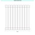 Immagine di Irsap SAX2 VERTICALE Radiatore 10 elementi H.50 L.40 P.8 cm, colore bianco standard finitura lucido Cod.01 SX205001001IR01A01
