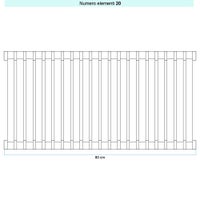 Immagine di Irsap SAX VERTICALE Radiatore 20 elementi, H.200 L.80 P.5,5 cm, colore rame martellato finitura ruvido Cod.J4 SX1200020J4IR01A