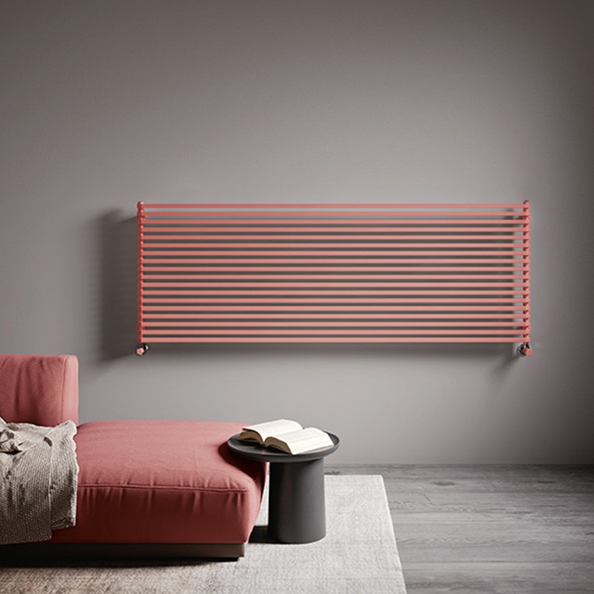 Immagine di Irsap SAX ORIZZONTALE Radiatore 38 elementi, H.152 L.85 P.5,5 cm, colore bianco standard finitura lucido Cod.01 SX108503801IR01H01