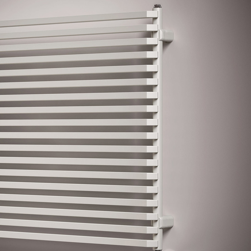 Immagine di Irsap SAX ORIZZONTALE Radiatore 40 elementi, H.160 L.120 P.5,5 cm, colore bianco standard finitura lucido Cod.01 SX112004001IR01H01