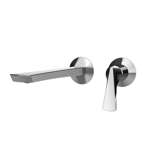 Immagine di Gessi VENTAGLIO miscelatore lavabo a parete, senza corpo incasso, finitura cromo 72088#031