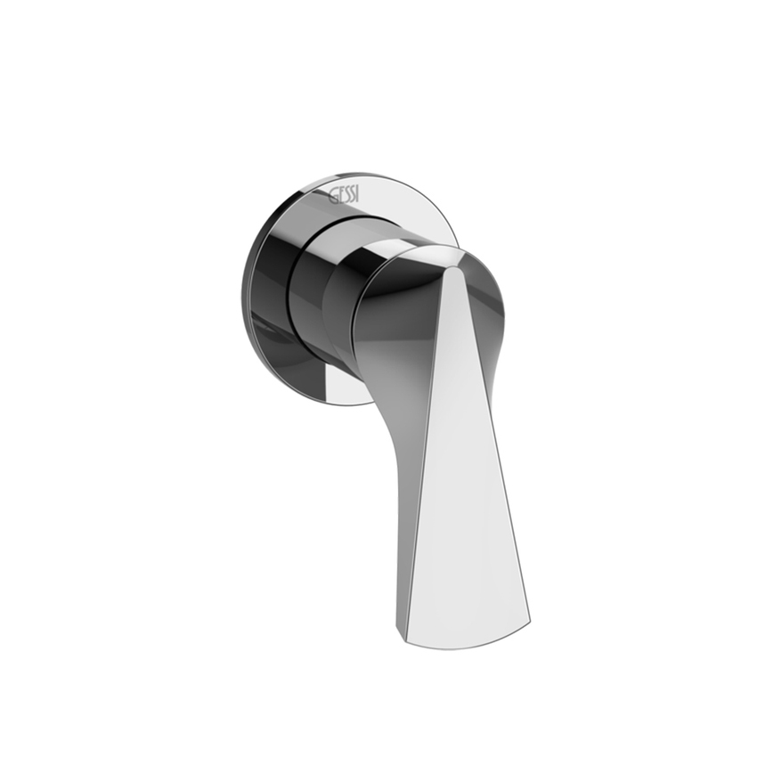 Immagine di Gessi VENTAGLIO miscelatore per vasca o doccia a parete, 1 via, senza corpo incasso, finitura cromo 72061#031