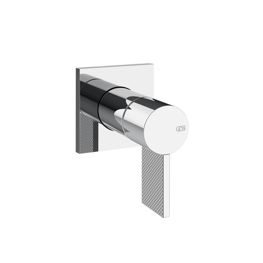 Immagine di Gessi INVERSO DIAMANTATO miscelatore per lavabo, a parete, da incasso, senza corpo incasso, finitura cromo 73609#031