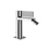 Immagine di Gessi INVERSO DIAMANTATO miscelatore bidet, con scarico e flessibili, finitura cromo 73607#031