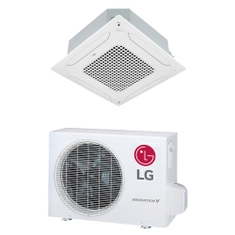 Immagine di LG Cassetta 4 vie Climatizzatore a parete monosplit inverter | unità esterna e unità interna 18000 BTU CT18F.NQ0+UUB1.U20