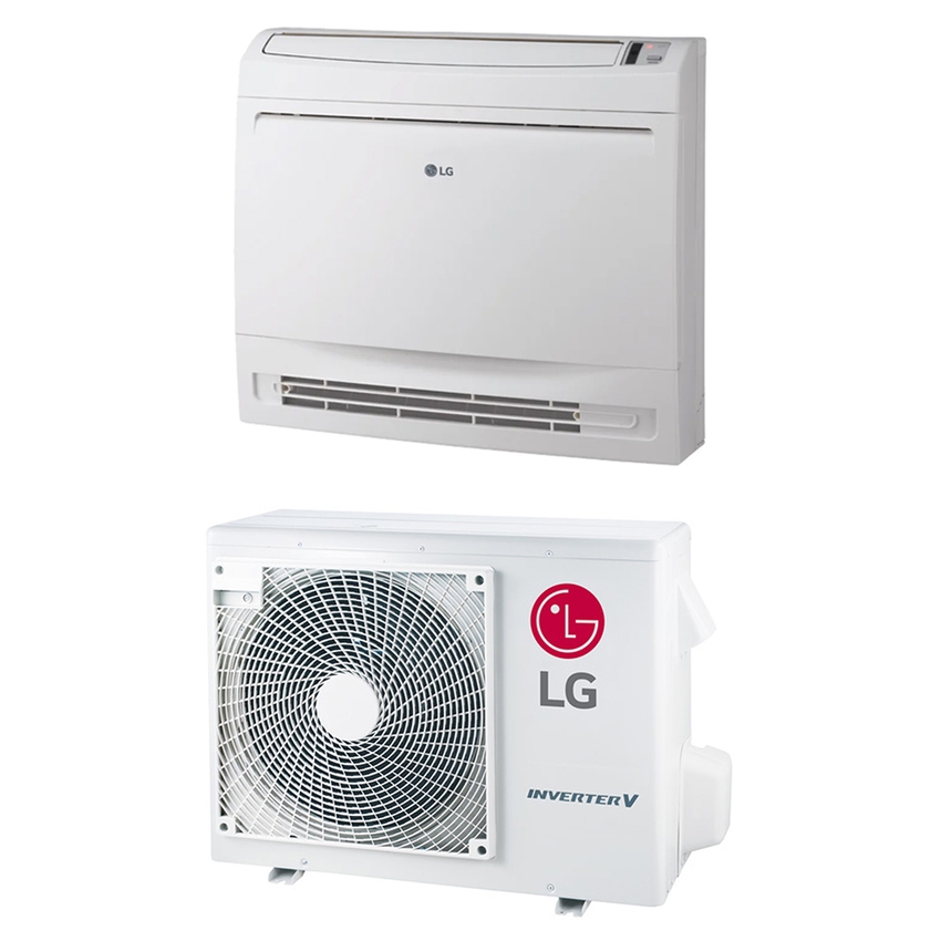 Immagine di LG Console R32 Climatizzatore monosplit inverter | unità esterna e unità interna 9000 BTU UQ09F.NA0+UUA1.UL0