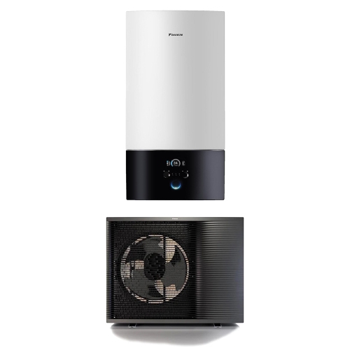 Immagine di Daikin ALTHERMA 3 R MT W pompa di calore monofase per riscaldamento, raffrescamento e produzione ACS | unità esterna 12 kW ERRA12EV3+ELBX12E6V