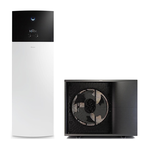 Immagine di Daikin ALTHERMA 3 R MT F INTEGRATED pompa di calore monofase per riscaldamento, raffrescamento e produzione ACS | unità esterna 12 kW accumulo 230 l ERRA12EV3+ELVX12S23E6V