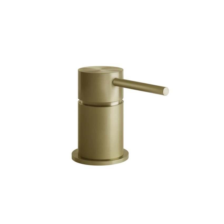 Immagine di Gessi 316 FLESSA comando remoto per lavabo, finitura brushed brass PVD 54005#727