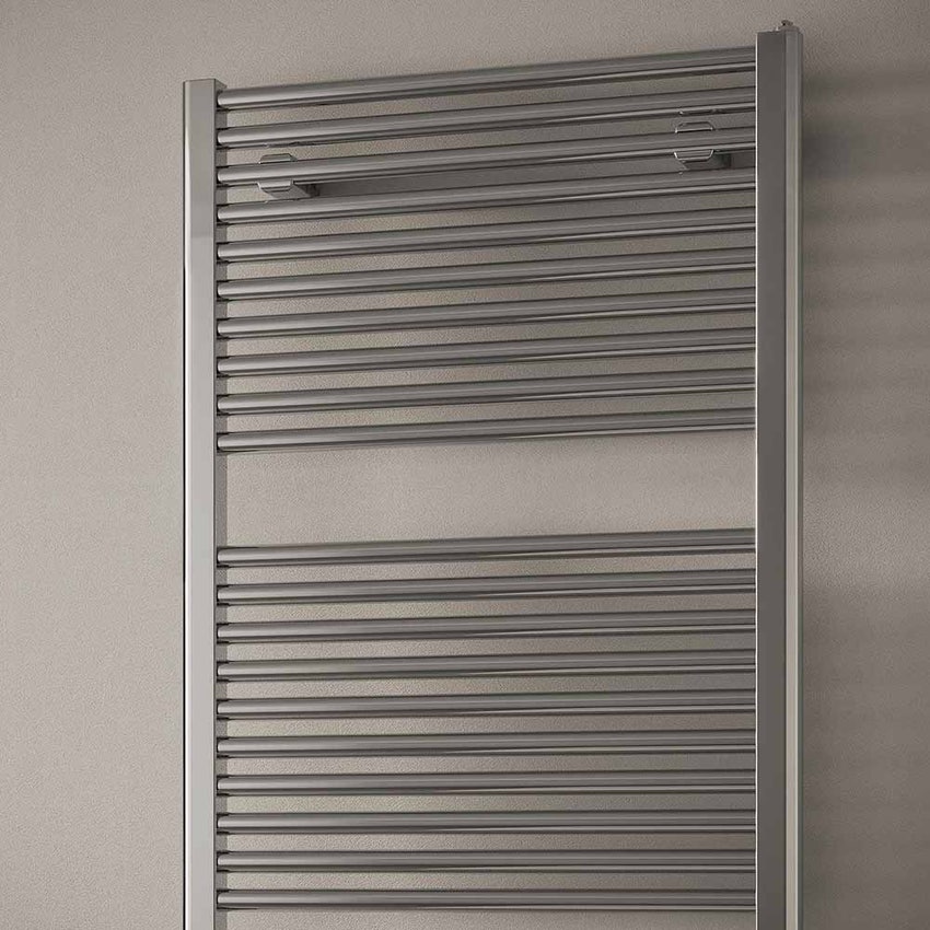 Immagine di Irsap NOVO CROMATO scaldasalviette, 29 tubi, 2 intervalli, H.119,6 L.45 P.3 cm, finitura cromo Cod.50 NLM045B50IR01NNN02