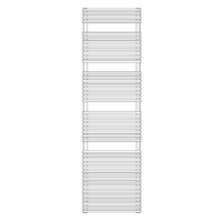 Immagine di Irsap FLAUTO CROMATO scaldasalviette, 44 tubi, 4 intervalli, H.176,2 L.55,6 P.4,6 cm, finitura cromo Cod.50 FTG055B50IR01NNN02