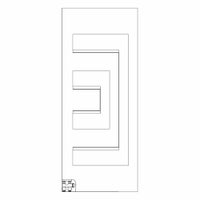 Immagine di Irsap DEDALO radiatore H.160 L.66 P.9 cm, senza LED, colore bianco standard finitura lucido Cod.01 DEDL066B01IRANN001