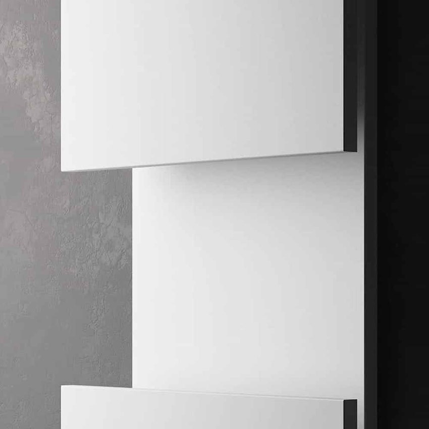 Immagine di Irsap M'AMA radiatore H.105 L.55 P.11,35 cm, colore bianco standard finitura lucido Cod.01 MAMP055B01IRANN001