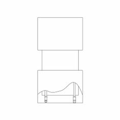 Immagine di Irsap M'AMA radiatore H.105 L.55 P.11,35 cm, colore bianco standard finitura lucido Cod.01 MAMP055B01IRANN001