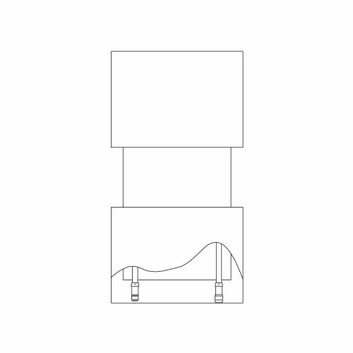 Immagine di Irsap M'AMA radiatore H.105 L.55 P.11,35 cm, colore bianco standard finitura lucido Cod.01 MAMP055B01IRANN001
