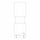 Irsap M'AMA radiatore H.170 L.55 P.11,35 cm, colore bianco standard finitura lucido Cod.01 MAME055B01IRANN001