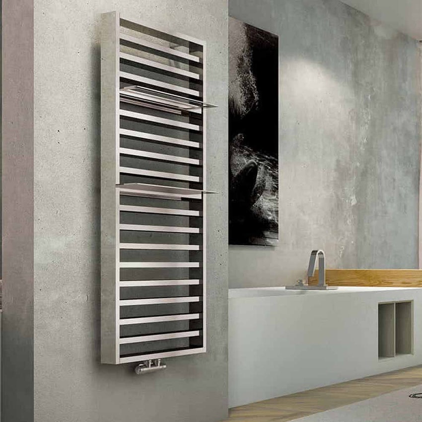 Immagine di Irsap IT IS radiatore 13 tubi H.81,2 L.60 P.7 cm, finitura cromo Cod.50 ITP060B50IR01NNN01