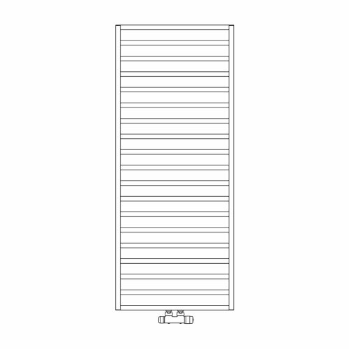 Immagine di Irsap IT IS radiatore 19 tubi H.120,8 L.60 P.7 cm, finitura cromo Cod.50 ITL060B50IR01NNN01