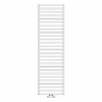 Immagine di Irsap IT IS radiatore 27 tubi H.173,6 L.50 P.7 cm, finitura cromo Cod.50 ITE050B50IR01NNN01