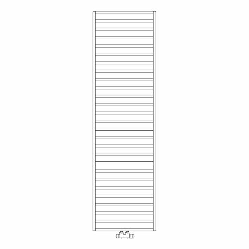 Immagine di Irsap IT IS radiatore 27 tubi H.173,6 L.60 P.7 cm, finitura cromo Cod.50 ITE060B50IR01NNN02