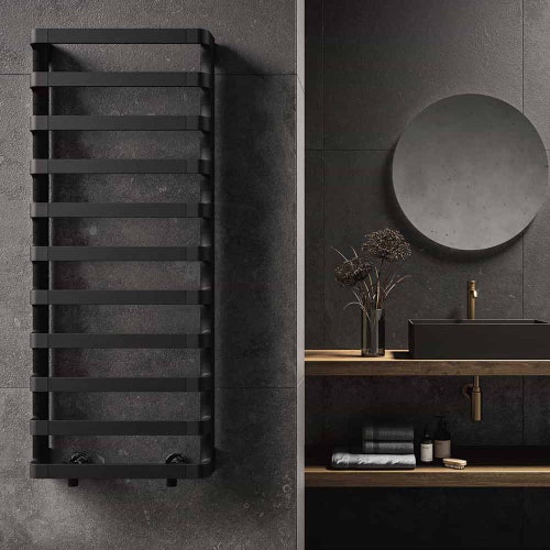 Immagine di Irsap STEP_B radiatore 7 elementi H.76 L.50 P.10,7 cm, finitura cromo Cod.50 SES050B50IR01NNN01