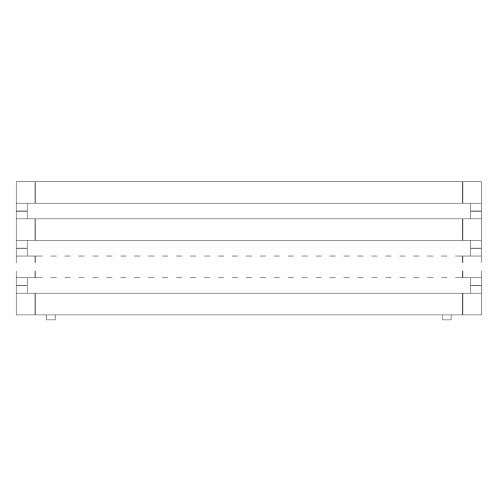 Immagine di Irsap STEP_H radiatore 3 elementi H.31 L.150 P.10,7 cm, finitura cromo Cod.50 SE115000350IR01