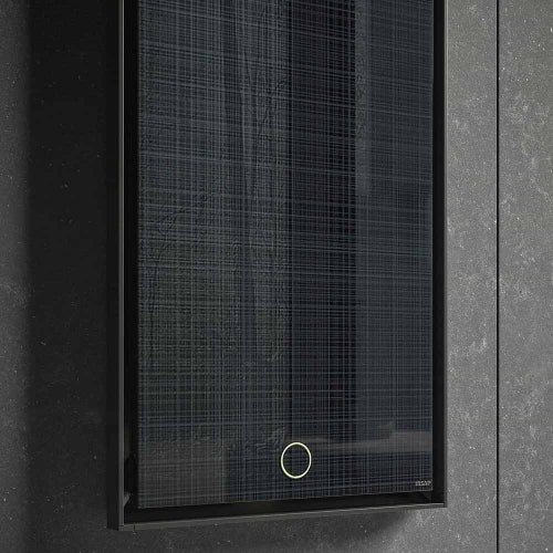 Immagine di Irsap FACE ZERO AIR radiatore raso muro H.180 L.50 P.7.5 cm, pannello radiante e cornice, colore bianco standard finitura lucido Cod.01 FCVE050B01IRANI001