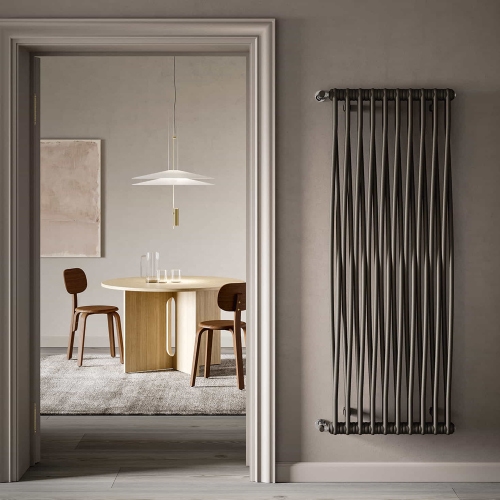 Immagine di Irsap TESI MEMORY radiatore 6 elementi, H.180,2 L.39,4 P.6,5 cm, colore bianco standard finitura lucido Cod.01 RM218000601IR02N01