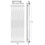 Immagine di Irsap TESI MEMORY radiatore 10 elementi, H.200,2 L.65,4 P.6,5 cm, colore bianco standard finitura lucido Cod.01 RM220001001IR02N01