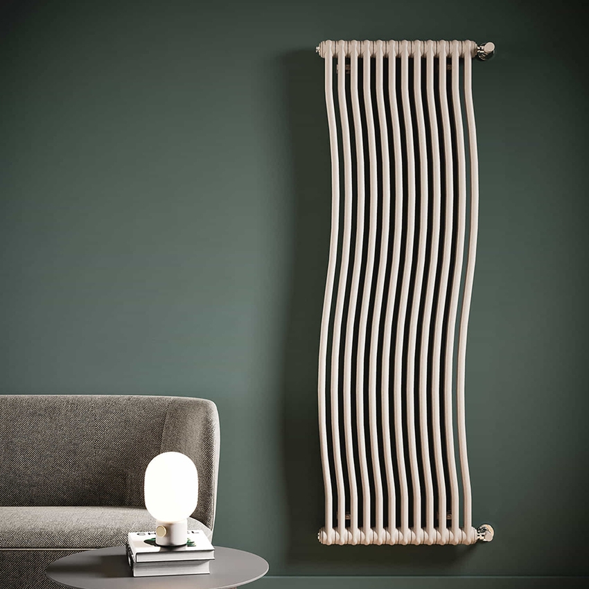 Immagine di Irsap TESI RUNNER radiatore 8 elementi, H.200,2 L.39,1 P.6,5 cm, colore bianco standard finitura lucido Cod.01 RN220000801IR02N02